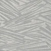 Rasch Vliestapete Striche 3D-Optik Silber Metallic 608342