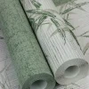 Rasch Vliestapete Textil Look Grün Silber 507843