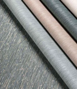 Rasch Vliestapete Textil Optik Grün Silber 844429