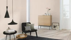 Rasch Vliestapete Textil Optik Grau Rosa Silber 844337