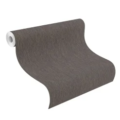 Rasch Vliestapete Textil Optik Schwarz Gold 844443