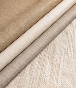 Rasch Vliestapete Textil Optik Beige Grau Gold 844351