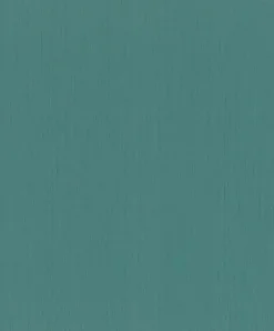 Rasch Vliestapete Textil Optik Uni Petrol 746174