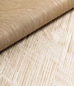Rasch Vliestapete Textil Optik Beige Gold 844399