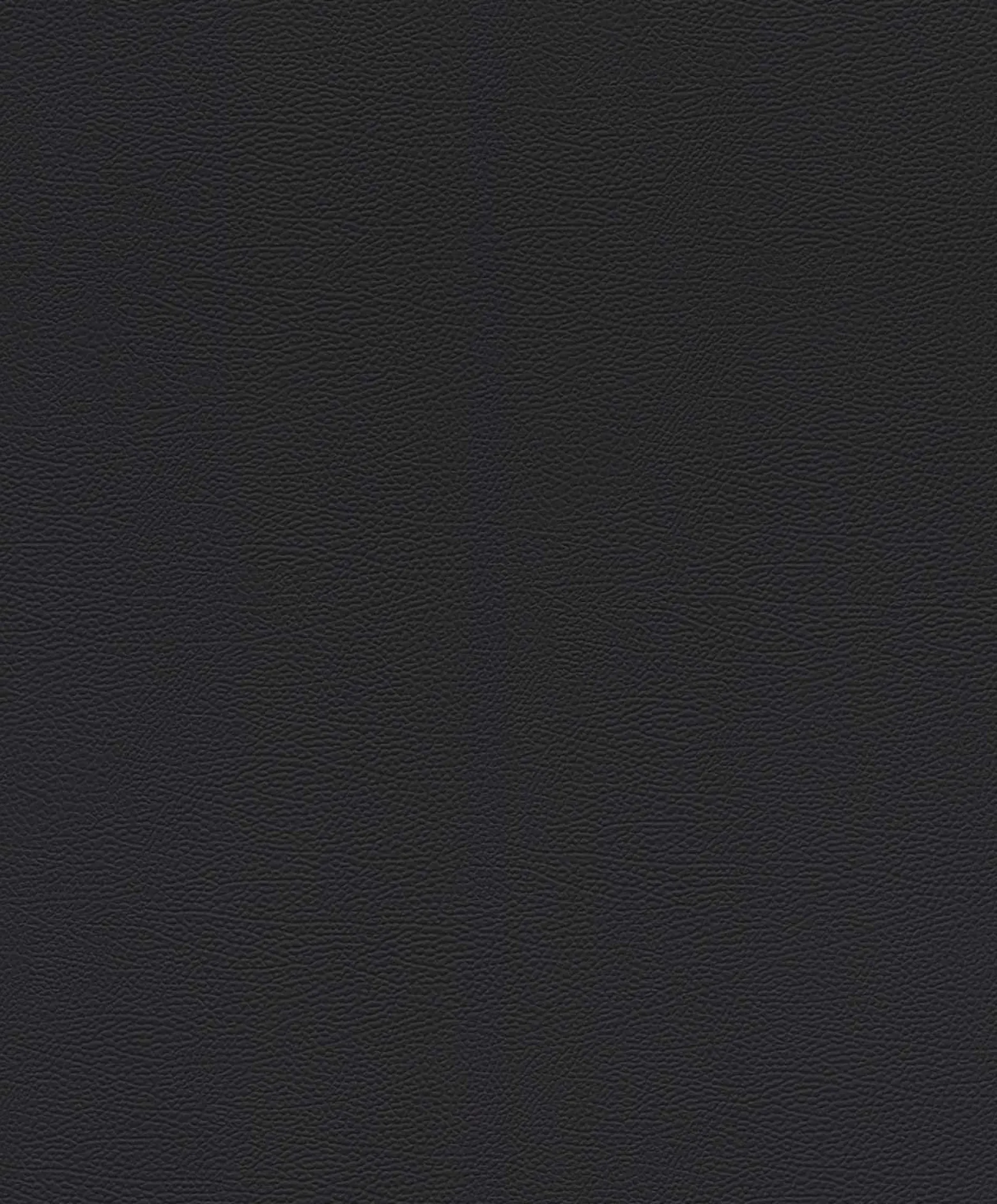 Rasch Vliestapete Uni Leder Optik Schwarz 752656