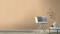 Rasch Vliestapete Uni Stoff Optik Beige Braun 252866