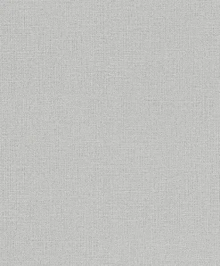 Rasch Vliestapete Uni Textil grau 639612
