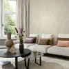 Rasch Vliestapete Wellen Muster Beige Metallic 608038