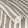 Rasch Vliestapete Zebra Streifen Grau Weiß 751734