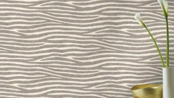 Rasch Vliestapete Zebra Streifen Grau Weiß 751734