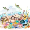 Rasch Wandbild Korallenriff Fische Weiß Blau 365030