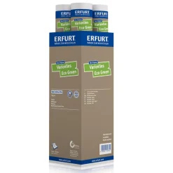 4 Rollen Erfurt Variovlies Glattvlies Eco Green 60 m²