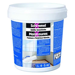 SchimmelX Weiße Farbe hochdeckend Anti Pilzbefall 750 ml