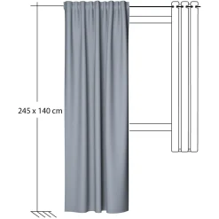 Schlaufenschal Galdin Homing Verdunkelungsstoff 5951-12