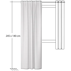 Schlaufenschal Lisa Uni Homing transparent 5906-05