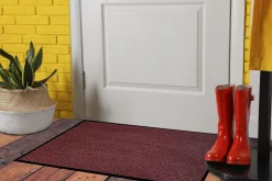 Schmutzfangläufer Sauberläufer Basic Clean rot 90cm