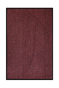 Schmutzfangläufer Sauberläufer Basic Clean rot 90cm