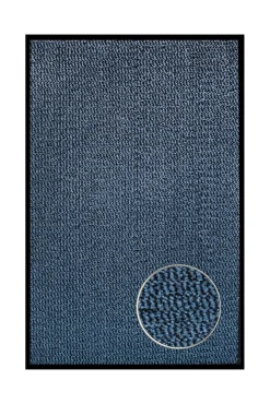 Schmutzfangläufer Sauberläufer Basic Clean blau 90cm