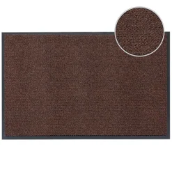 Schmutzfangmatte Türmatte Meliert braun Basic Clean