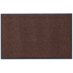 Schmutzfangmatte Türmatte Meliert braun Basic Clean