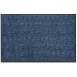 Schmutzfangmatte Türmatte Meliert blau Basic Clean