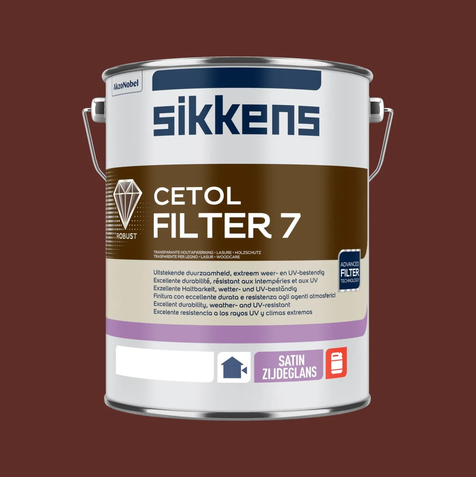 Sikkens Cetol Filter 7 Plus Holzschutzlasur 5 L