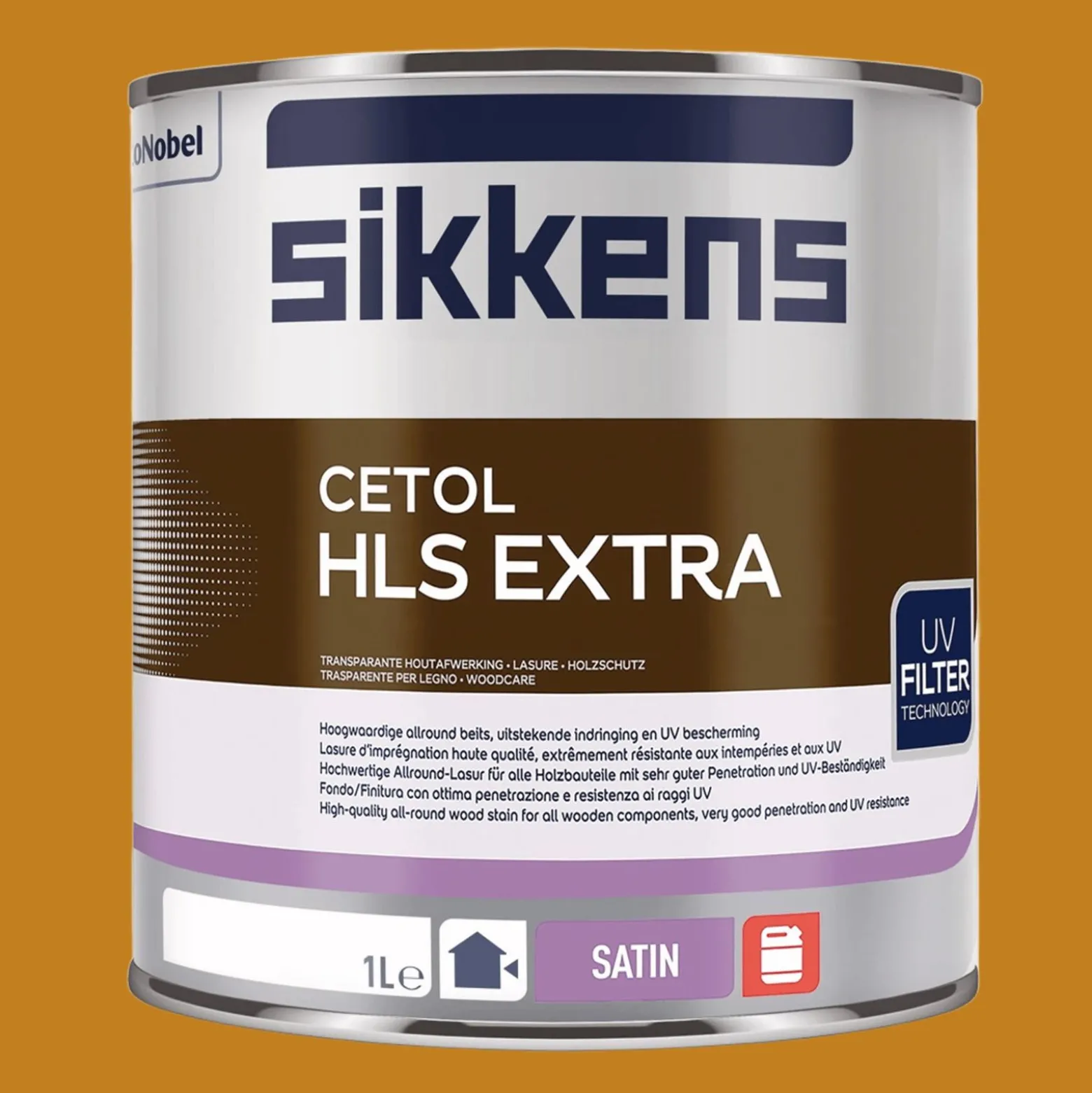 Sikkens Cetol HLS extra Holzschutzlasur Außen 1L