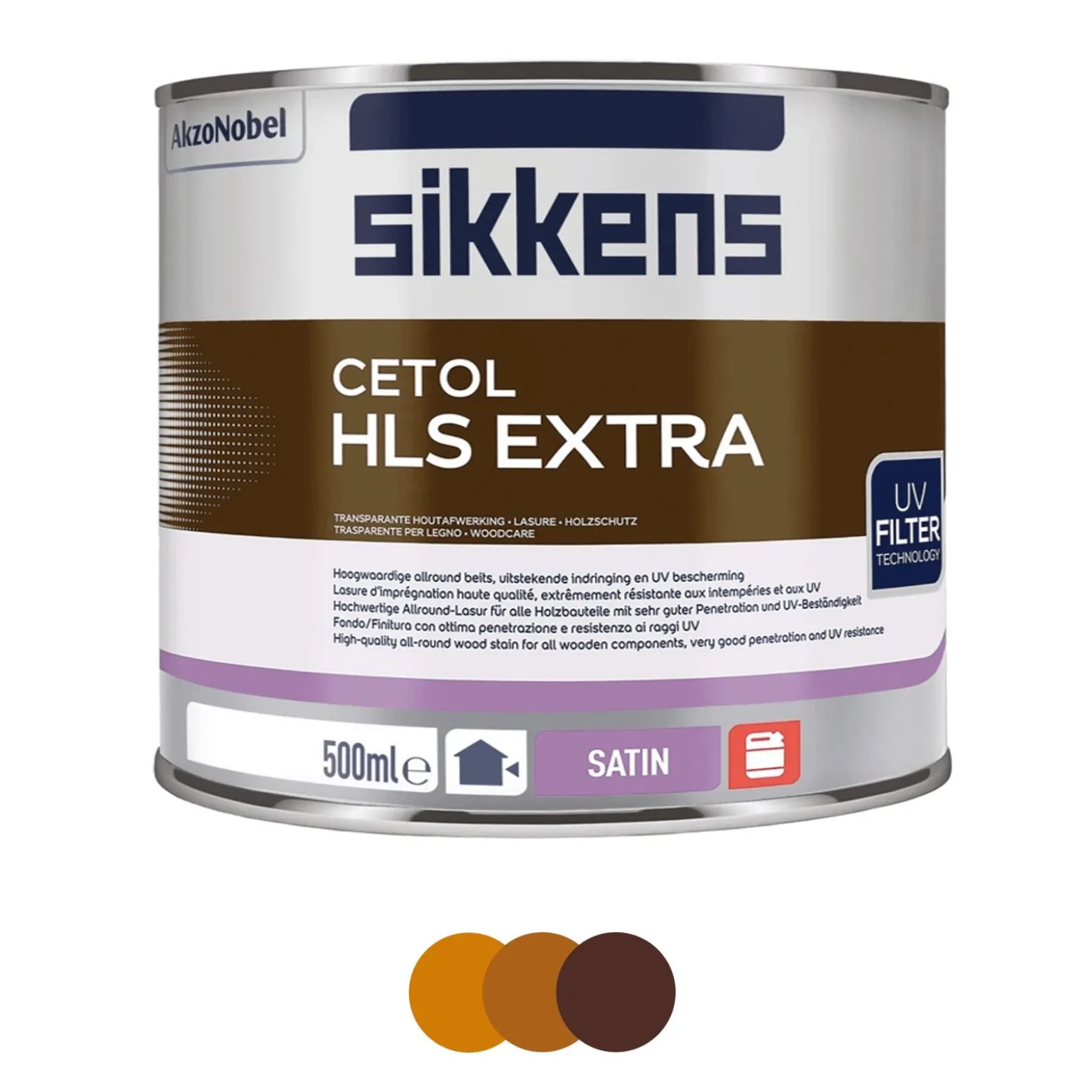 Sikkens Cetol HLS extra Holzschutzlasur Außen 500 ml