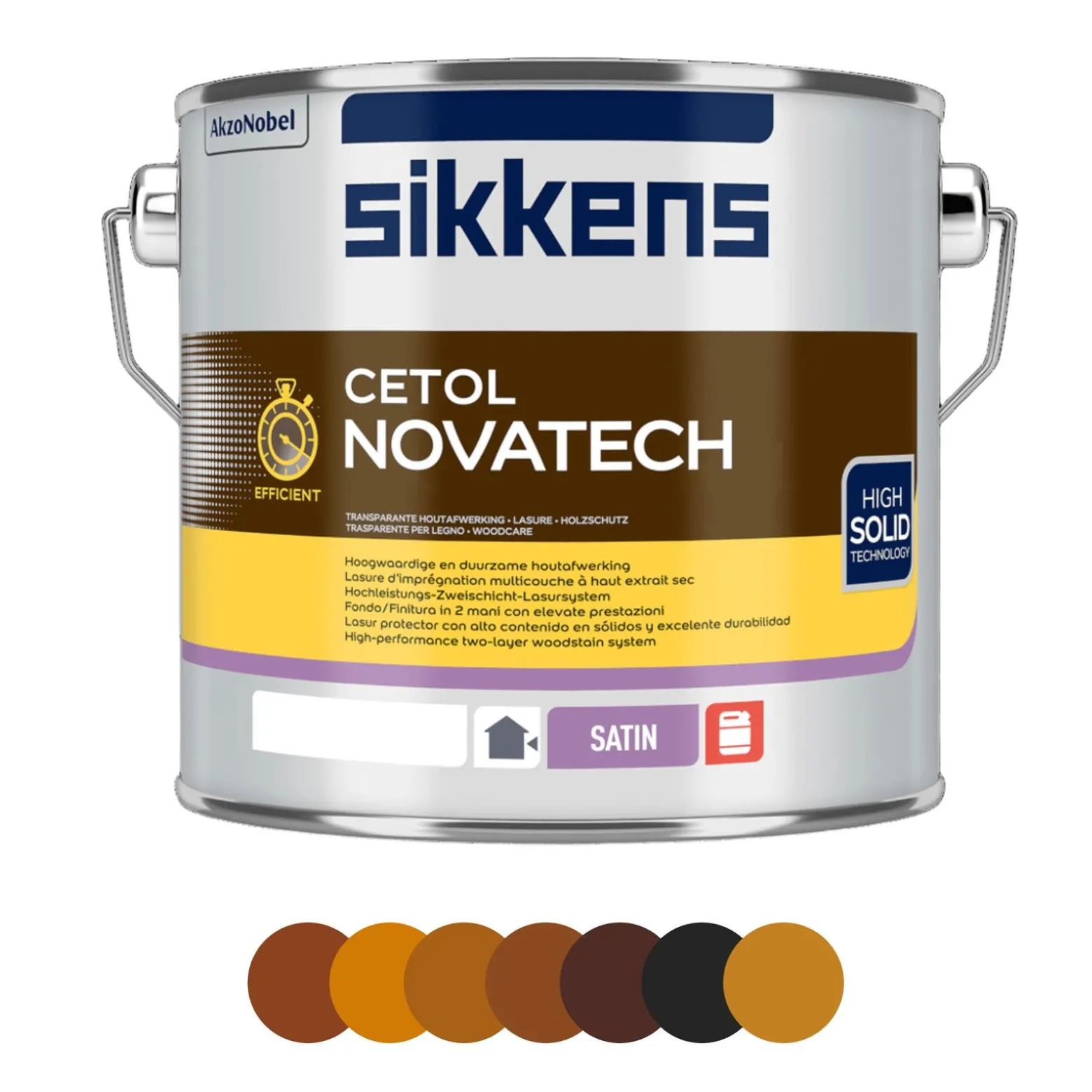 Sikkens Cetol Novatech Holzlasur wetterbeständig 2,5 L