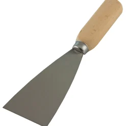 Spachtel Metallspachtel Malerspachtel mit Holzgriff 60mm