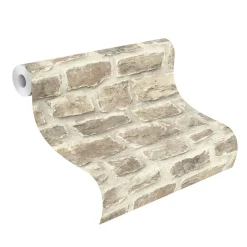 Tapete Barbara Becker b.b. Stein Optik beige grau 860610
