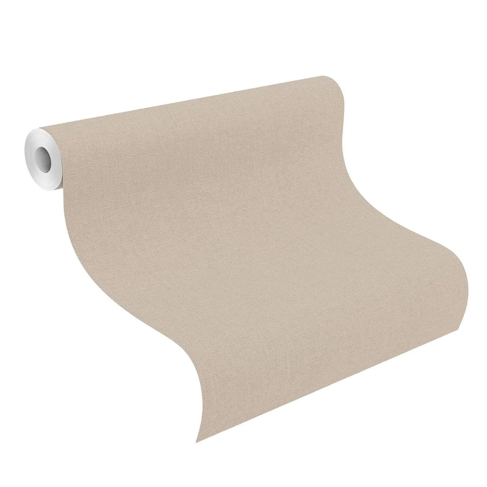 Tapete Barbara Home Uni Meliert Beige-Grau 560077