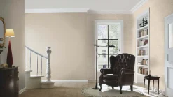 Tapete Barbara Home Uni Meliert Beige-Grau 560077
