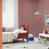 Tapete Barbara Home Uni Meliert Mauve 560169