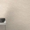 Tapete Barbara Home Zickzack Motiv Beige-Grau 560954