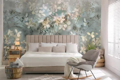Tapete Blüten Blumen Guido Maria Kretschmer beige