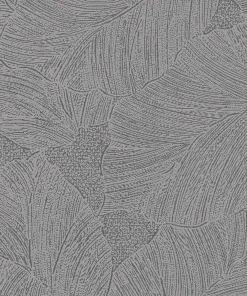 Tapete Blätter Floral grau Marburg La Veneziana 57954