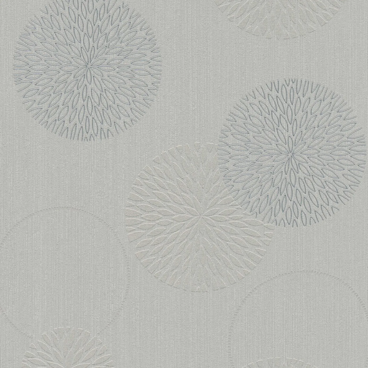 Tapete Blumen AS Creation Spot grau beige 93792-1