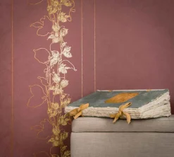 Tapete Floral Glanz rosa Marburg La Veneziana 57940