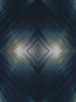 Tapete Grafisch 3D-Effekt Guido Maria Kretschmer blau
