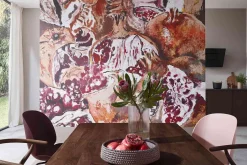 Tapete Granatapfel Gemalt Guido Maria Kretschmer rot