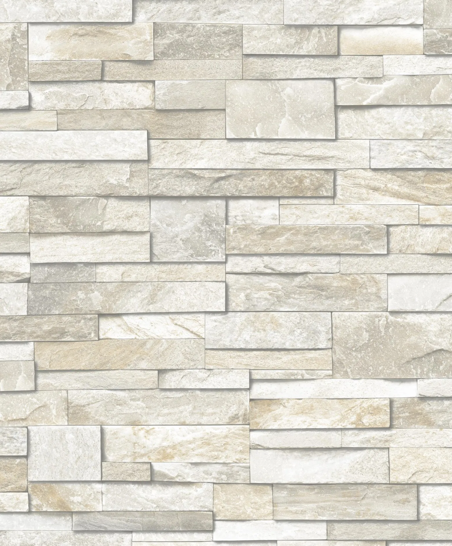Tapete Grandeco Exposed Stein grau beige PE-08-03-5