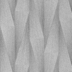 Tapete Guido Maria Kretschmer 3D-Effekt Silber Metallic