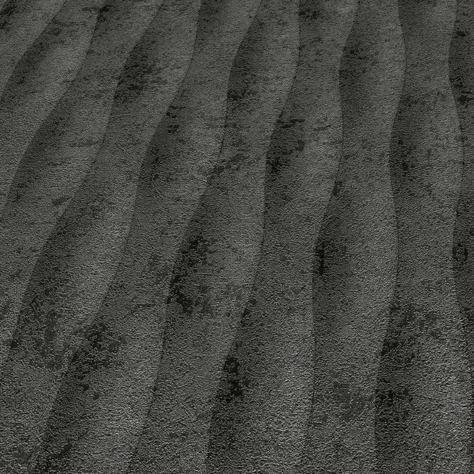 Tapete Guido Maria Kretschmer Betonoptik Schwarz 10523-15