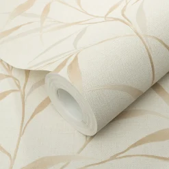 Tapete Guido Maria Kretschmer Blätter Creme Beige 10528-02