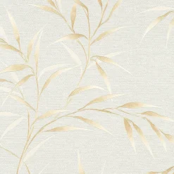 Tapete Guido Maria Kretschmer Blätter Creme Beige 10528-02