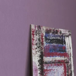 Tapete Guido Maria Kretschmer Uni Linien Lila Glitzer