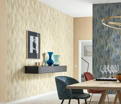 Tapete Guido Maria Kretschmer Blätter beige 10148-14