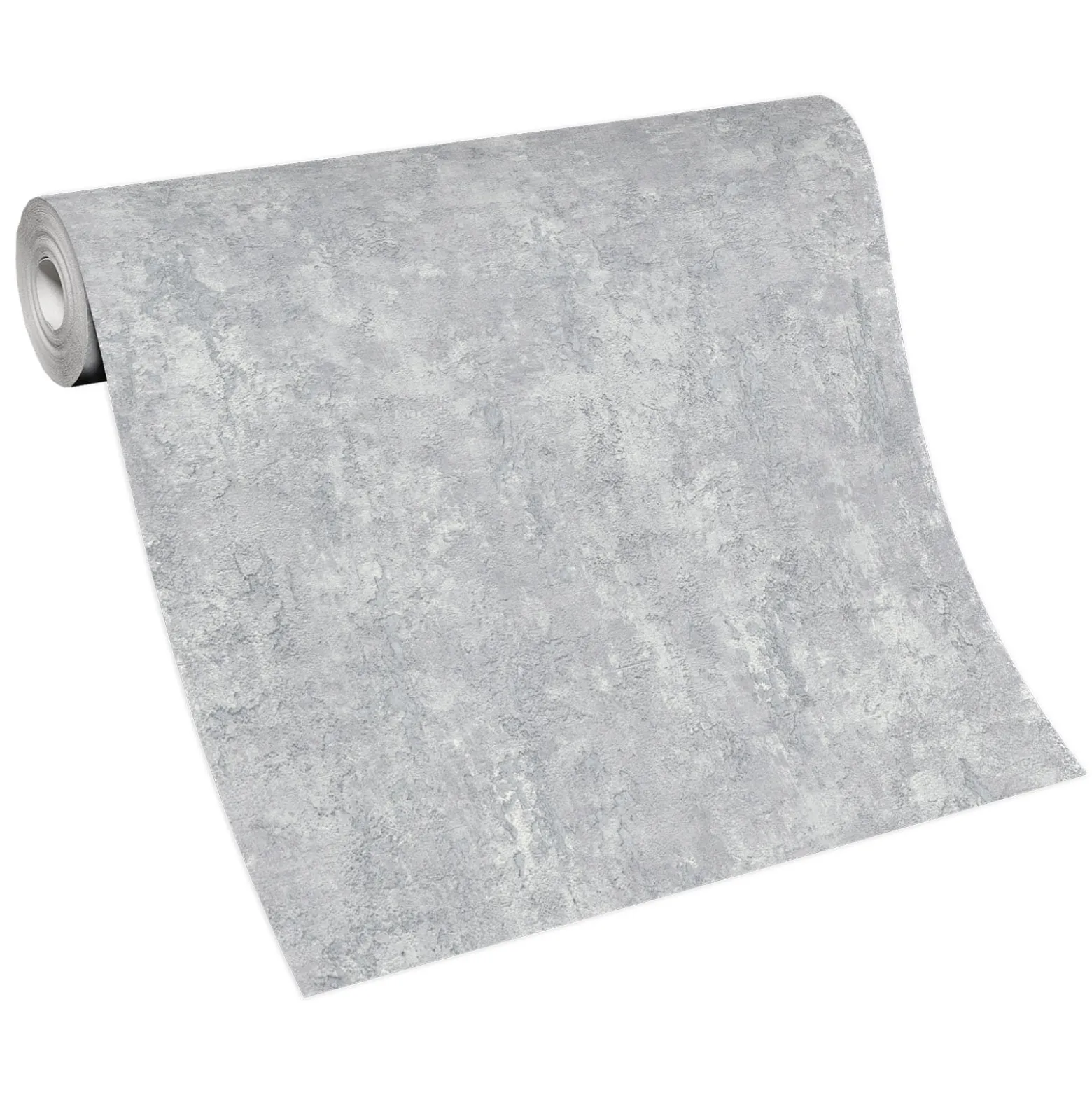 Tapete Guido Maria Kretschmer Putzoptik Grau Silber