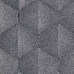 Tapete Guido Maria Kretschmer Grafik Grau Metallic
